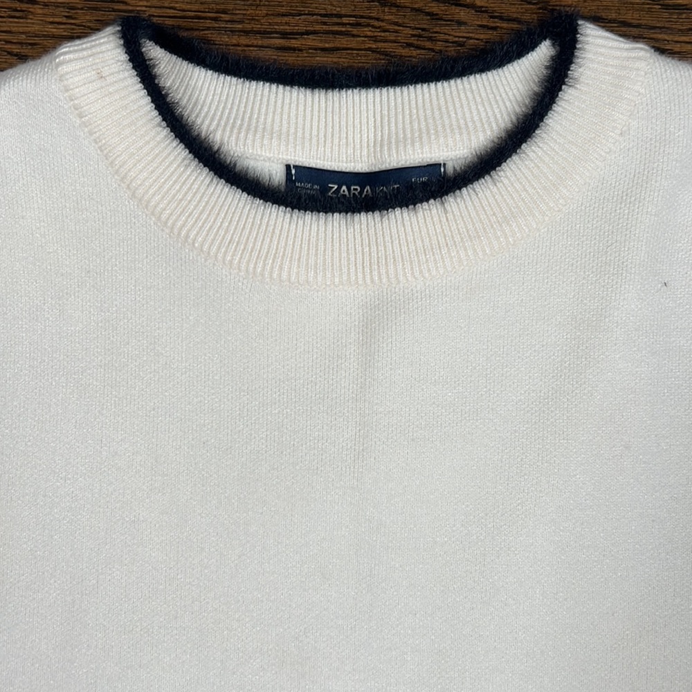 Zara Cream and Black Skirt Set - Picture 3 of 9